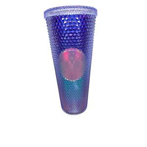 Starbucks Mermaid Blue Ombre Tumbler Cup Studded Limited Edition